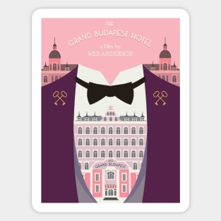 Grand Budapest Hotel Sticker